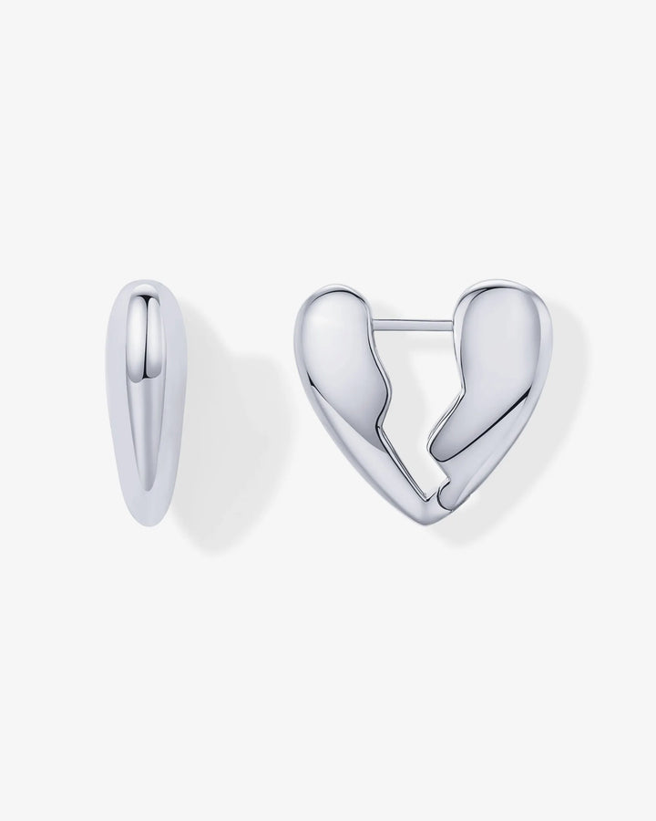 Brokenhearted Hoop Earrings – view 2