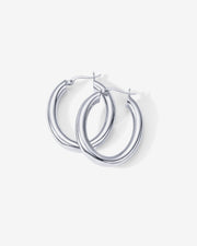 Oval Chunky HoopsEarrings – view 14