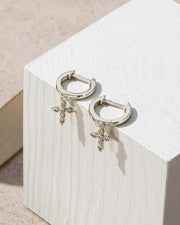 Cross HuggiesEarrings – view 2