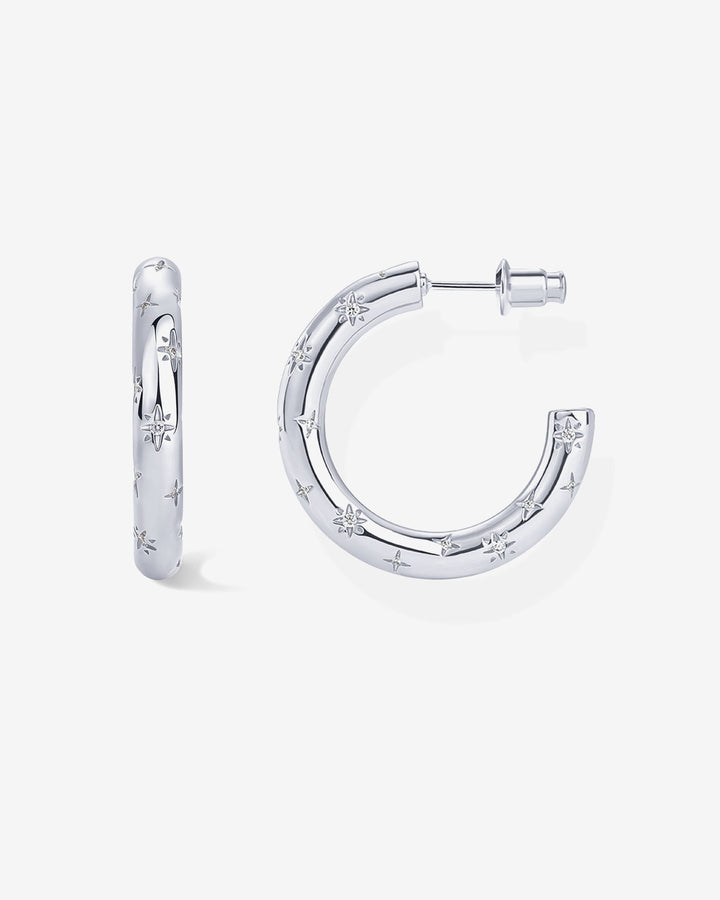 Starburst Hoop Earrings – view 2