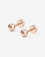Big Sphere Screw Back StudEarrings – view 9