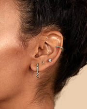 Tiny Star Flat Back StudsEarrings – view 14