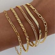 Ellis Renner Bracelet Set | Gold
