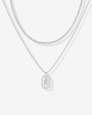 Singapore Initial Layering Necklace – view 22