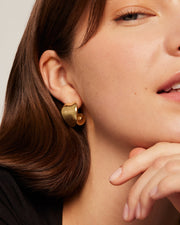 Angel Chunky HoopsEarrings – view 3