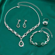 Adriana Lysandre Jewelry Set | White Gold – view 3