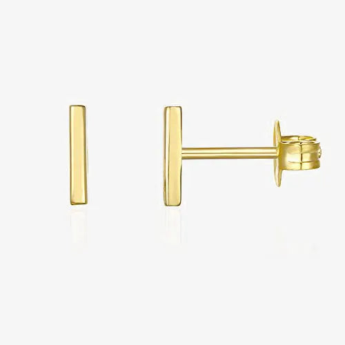 Vermeil Bar StudsEarrings