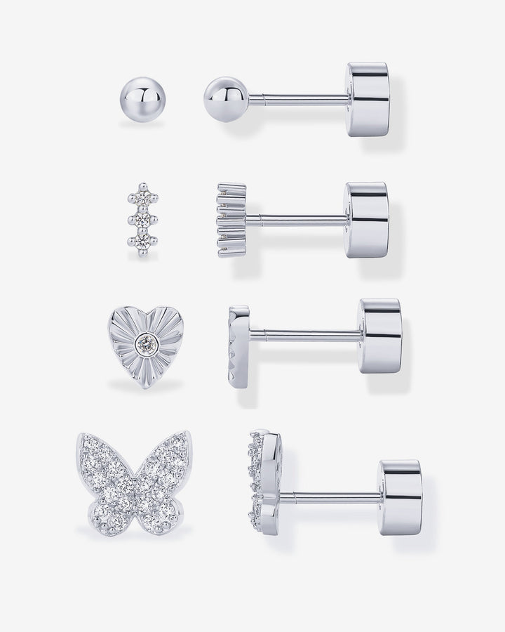 Cute Screw Back Earring Pack – view 2