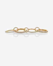 Interlocking Multi Band Ring – view 4
