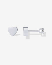 Two-Way Heart StudsEarrings – view 2