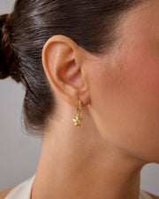 In Bloom Dangle HuggiesEarrings – view 3