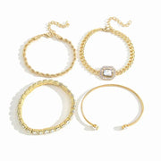 Domitia Calvina Bracelet Set | Gold – view 3