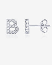 Gemma Initial StudsEarrings – view 6