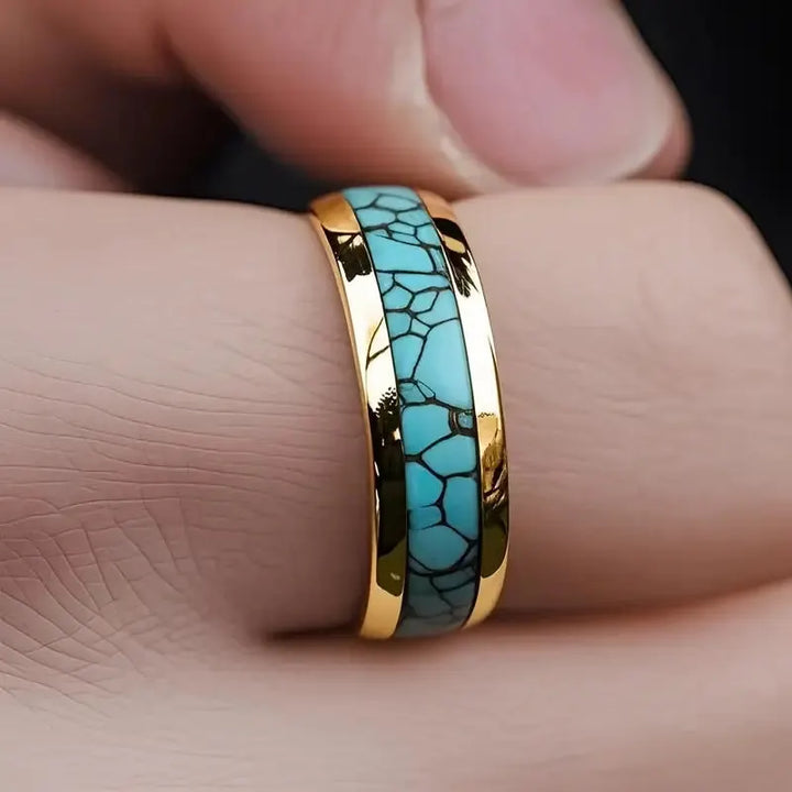 Tidecrest Signet Ring | Gold – view 2