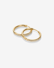 Hinged Hoop Earrings – view 4