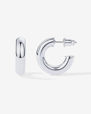 Vermeil Round Chunky HoopsEarrings – view 36