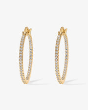 Slim Inside-Out HoopsEarrings – view 18