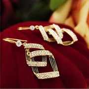 Stella Virelle Layered Earrings | Gold – view 2