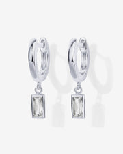 Baguette Drop HuggiesEarrings – view 18