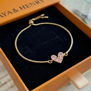 Blush Love Bracelet | Gold