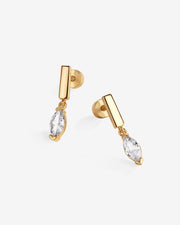 Bar Drop Dangle ScrewbacksEarrings – view 4