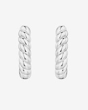 Twisted Baguette HuggiesEarrings – view 11