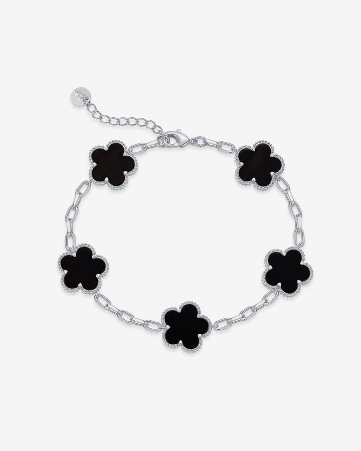 Gemstone Clover Bracelet – view 2