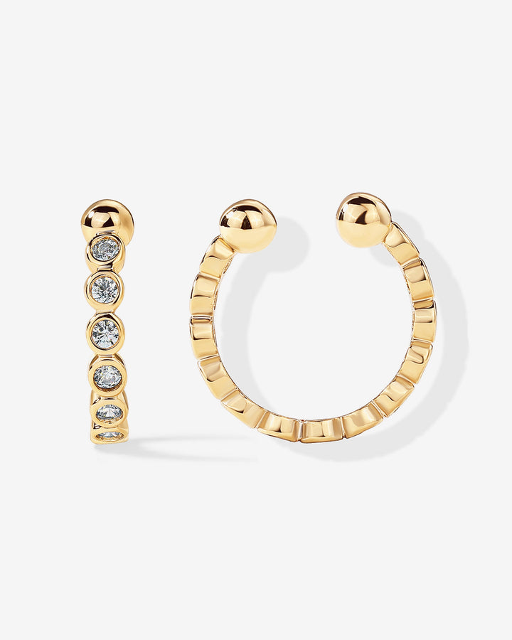 Bezel Ear CuffsEarrings