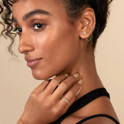 Small Crystal Screw Back StudEarrings – view 6