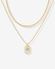 Singapore Initial Layering Necklace Copy – view 26