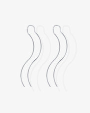 Twist Wavy ThreaderEarrings – view 2