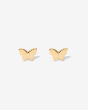 Tiny Butterfly Screw Back StudsEarrings – view 7