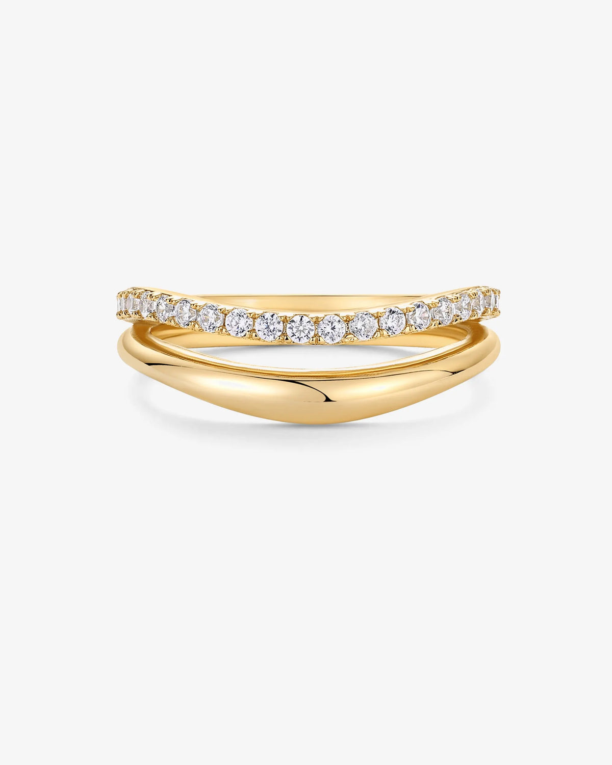 Wavy Split Ring