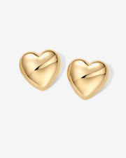 Oversized Heart StudEarrings – view 5