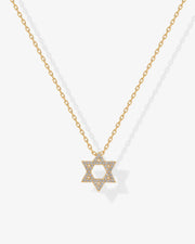 Star of David Pendant Necklace
