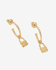 Lock HoopsEarrings – view 10