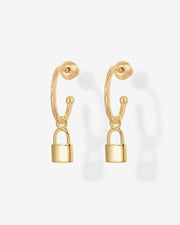 Lock HoopsEarrings – view 14