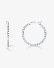 Vermeil Inside-Out HoopsEarrings – view 5