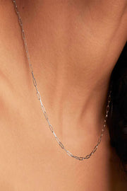 Archen Elegant Chain Necklace | White Gold – view 4