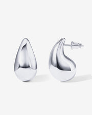 Teardrop Hoop Earrings – view 4