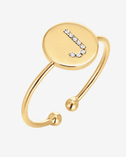 Initial Letter Ring – view 10
