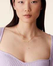 Horizontal Bar Necklace – view 6