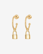 Lock HoopsEarrings – view 13