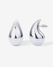 Teardrop Hoop Earrings – view 2