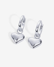 Heart Charm Earrings – view 8