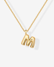 Bubble Initial Pendant – view 15