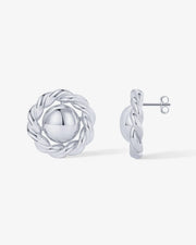 Retro Stud Earrings – view 2