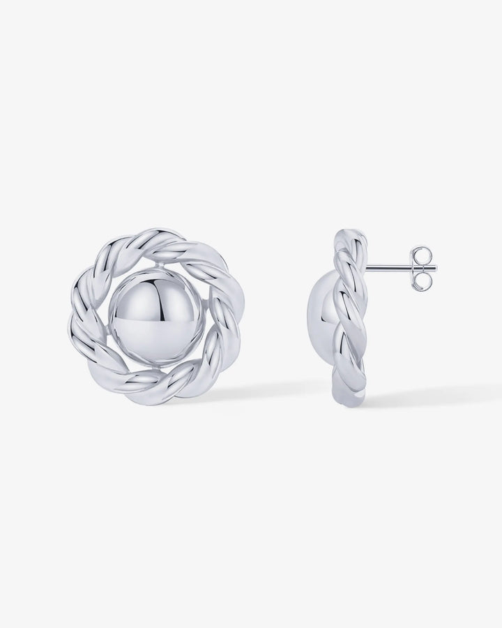 Retro Stud Earrings – view 2