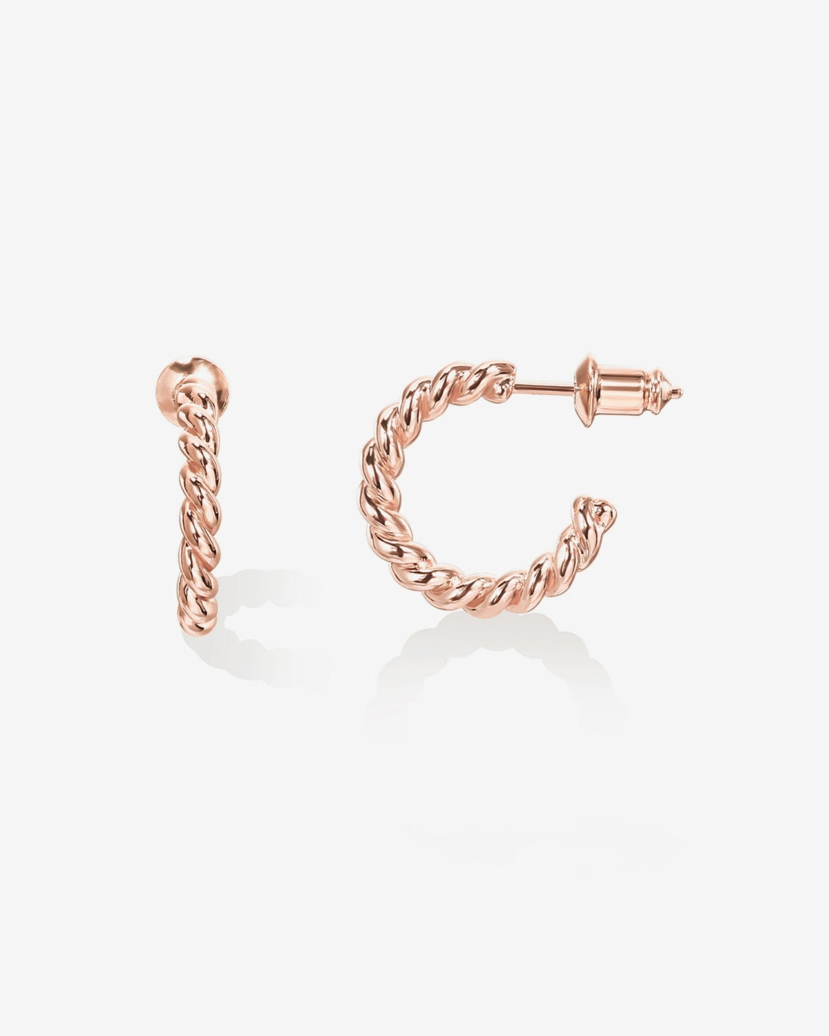 Thin Rope HoopsEarrings