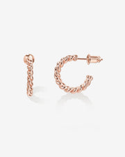 Thin Rope HoopsEarrings